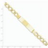 Black Bow Jewelry 14k Yellow Gold Curb Link 8mm I.D. Bracelet - 8 Inch - 4 of 4