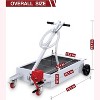 Oil Drain Pan with Electric Pump, Low Profile Design, Includes 6.8 ft Hose & Rolling Cart, for Easy Oil Changes - 2 of 4