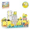 PICASSO-TILES Magnetic Tiles for Kids, Construction STEM Building Blocks Educational Toy - 3 of 4