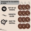 Park Designs Red Button Shower Curtain Hook Set Of 12 - 3 of 4