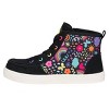 BILLY Footwear Kids' Haring Graphic Printed Sneakers - Black - 2 of 4
