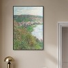 Art Remedy Monet - View of Vetheuil Classic Monet Art Prints Framed - 2 of 4