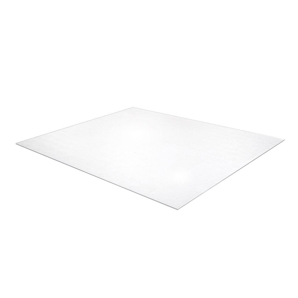 Photos - Other Textiles Floortex 60"x60" Ultimat XXL Chair Mat for Hard Floors Square Clear  