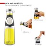 Dwellza Kitchen Cooking Olive Oil Dispenser Bottles For Kitchen With Drain And Measurements - 2 of 4