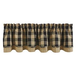 Park Designs Buffalo Check Lined Valance 72"x16" - 1 of 3
