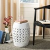 Lattice Coin Stool - ACS4510 - Indoor/Outdoor - Safavieh - 2 of 3