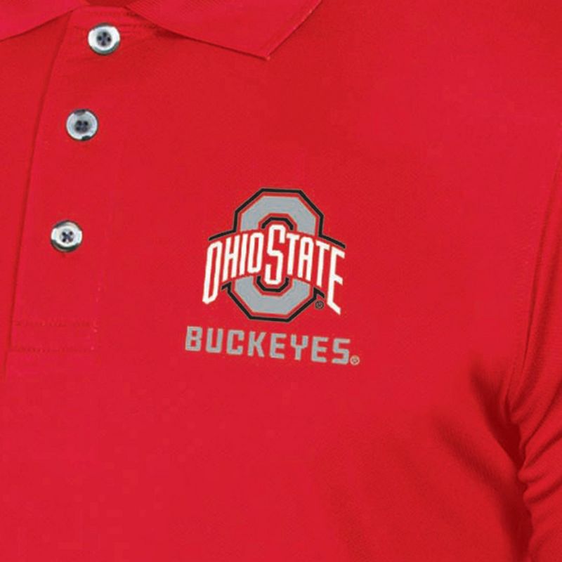 NCAA Ohio State Buckeyes Polo T-Shirt, 3 of 4