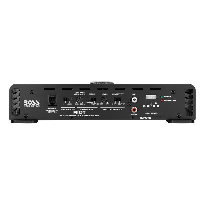 New BOSS R1100M 1100W Mono Car Audio Amplifier Amp & 8 Gauge Amp Wiring Kit, 5 of 7