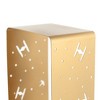 Seven20 Star Wars Gold Stamped Lantern | X-Wing & TIE Fighter Battle | 11.5 Inches Tall - 4 of 4