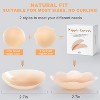 5 Pairs Nipple Covers, Invisible Nipple Covers for Women, Silicone Petals/Pasties Nipple Covers - 4 of 4