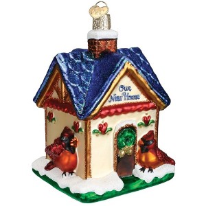 Old World Christmas Glass Blown Ornament, Our New Home - 1 of 4