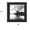 HomeRoots Lakeside Pines Black Framed Print Wall Art - 3 of 4