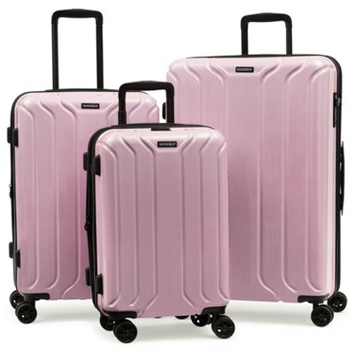 New York Elite Lightweight Expandable 3 Piece Spinner Luggage Set +3 ...