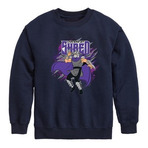 Boys' - Teenage Mutant Ninja Turtles - Live And Let Shred Graphic Long Sleeve Fleece Sweatshirt - 1 of 4