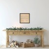 15" x 15" Silent Night Sheet Music Black with Gold Dot Frame Wall Canvas - Petal Lane - 2 of 3