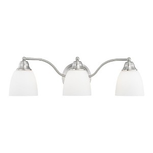 Livex Lighting Somerville 3 - Light Vanity in  Brushed Nickel - 1 of 1