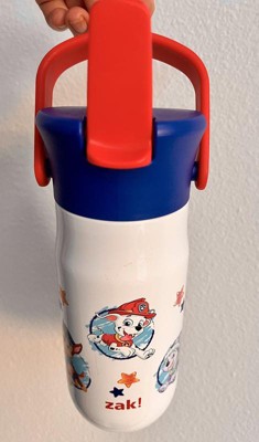 Zak Designs 14oz Recycled Stainless Steel Vacuum Insulated Kids' Water Bottle 'Paw Patrol