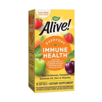 Nature's Way Alive! Everyday Immune Health Softgels - 30ct