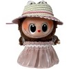 Doll Clothes Superstore Elegant Light Pink Chiffon Dress with Fancy Hat for 17.5 cm Labubu Dolls - 2 of 4