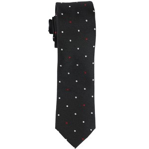 bar III Mens Latour Dot Self-tied Necktie - 1 of 1