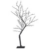 vidaXL Artificial Christmas Tree - 4ft Cherry Blossom Design with 128 Warm White LED Lights, Indoor & Outdoor Use - 4 of 4
