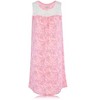 JEFFRICO Womens Sleeveless Nightgowns Sleepwear Soft Pajama Dress Nightshirts - 3 of 4