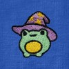 Dalix Sorcerer Frog Embroidered Cotton Relaxed Short Sleeve Tee T Shirt Womens - 4 of 4