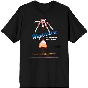 Nightmare on Elm Street Dal Profondo Della Notte Men's Black Graphic Tee - 1 of 1