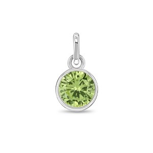 Girls' CZ Birthstone Sterling Silver Charms - In Season Jewelry - 1 of 3