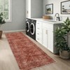 Modern Abstract Geometric Stripe Rugs for Living Room Bedroom Soft Low Pile Carpet Indoor Washable Non Slip Easy Care Area Rug - 4 of 4
