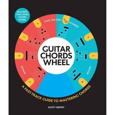 Guitar Chords Wheel - by  Scott Gentry (Hardcover)