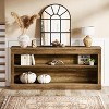 Tribesigns 63-Inch Farmhouse Console Table with 3-Tier Storage Shelf - 4 of 4
