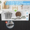 Farmhouse Sink 30/33/36-inch White Farmhouse Sink Farm Sink Farmhouse Kitchen Sink - 4 of 4