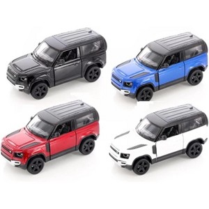 KiNSMART - Land Rover Defender 90 1:36 Scale 5" Die Cast Metal Model Toy SUV (-SetOf4) - 1 of 1