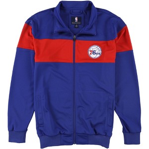 G-III Sports Mens Philadelphia 76ers Track Jacket Sweatshirt - 1 of 2