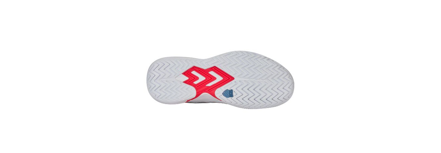 Женские кроссовки K-Swiss Ultra Court Pickleball Shoe (White/Faded Denim/Dubarry)., цвет: Белый — фото 6