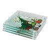 Dr. Seuss The Grinch Characters 4-Pack Stacking Glass Coaster Set - 2 of 4