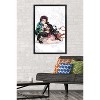 Trends International Demon Slayer - Tanjiro & Nezuko Snow Framed Wall Poster Prints - 2 of 4
