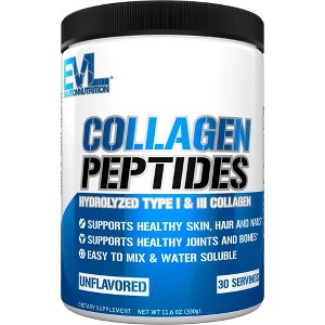 Evlution Nutrition Collagen Peptides - Healthy Skin, Hair & Bones - Unflavored - 30 Servings - 1 of 4