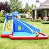 Tangkula Inflatable Water Park Bounce House Slide Shark with/without Blower - 2 of 4