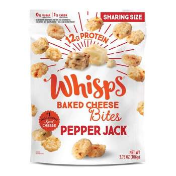 Whisps Pepper Jack Cheese Bites - 3.75oz