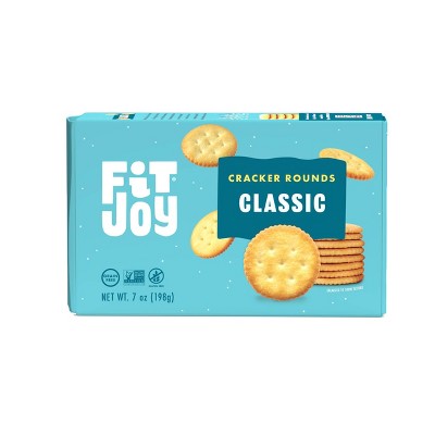 FitJoy Grain Free Classic Round Crackers - 7oz