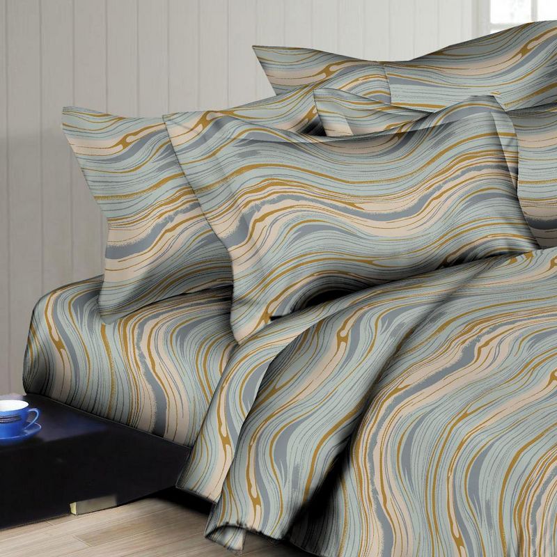 Better Bed Collection 300TC Desert Waves Duvet Set, 2 of 4