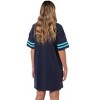 The Smurfs Women's Varsity Team Smurfette Sleep Shirt Nightgown Lounge Oversized Pajama Tee Blue - 4 of 4