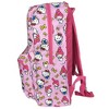 My Melody All Over Nylon Pink Kids School Backpack 16" School Bookbag for Girls - 3 of 4