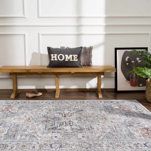 Hauteloom Ivria Blue Gray Area Rug - 1 of 4