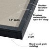 Americanflat Front Opening 11x14 Shadow Box Frame with Shatter-Resistant Glass, Silhouette Collection, Shadow Box Display Case for Tabletop, Black - 3 of 4