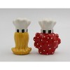 Kevins Gift Shoppe Ceramic Lady Chef Salt and Pepper Shakers - image 4 of 4