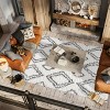 JONATHAN Y Beni Moroccan Style Diamond Shag Area Rug - 4 of 4