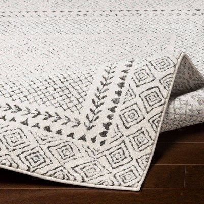 Global Oasis 63'' Square Gray Reversible Area Rug